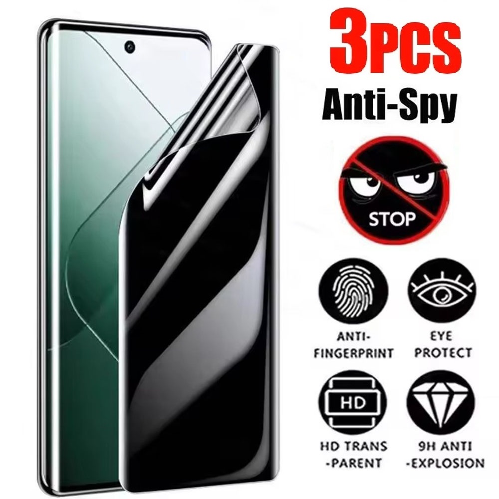 Oppo Find X8 - 3 قطع من فيلم الهيدروجيل للخصوصية