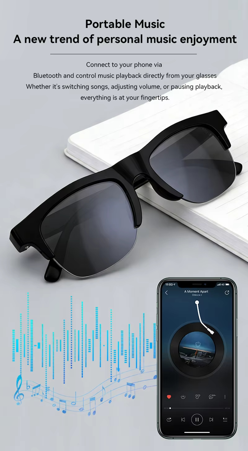 نظارات ذكية بتقنية الذكاء الاص - مراجعة Smart Glasses Lens وسعره