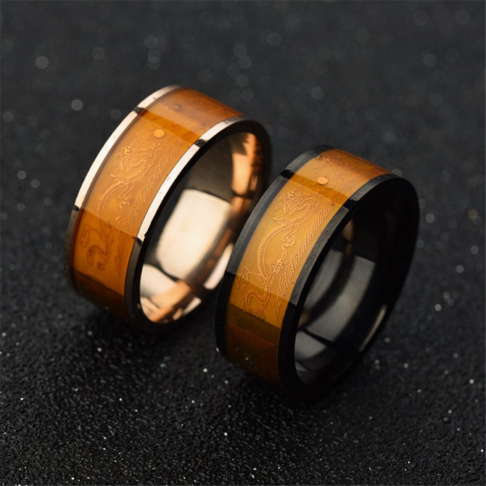 رجل زوجين خواتم NFC الفولاذ ال - مراجعة Smart Ring Nfc Pay وسعره